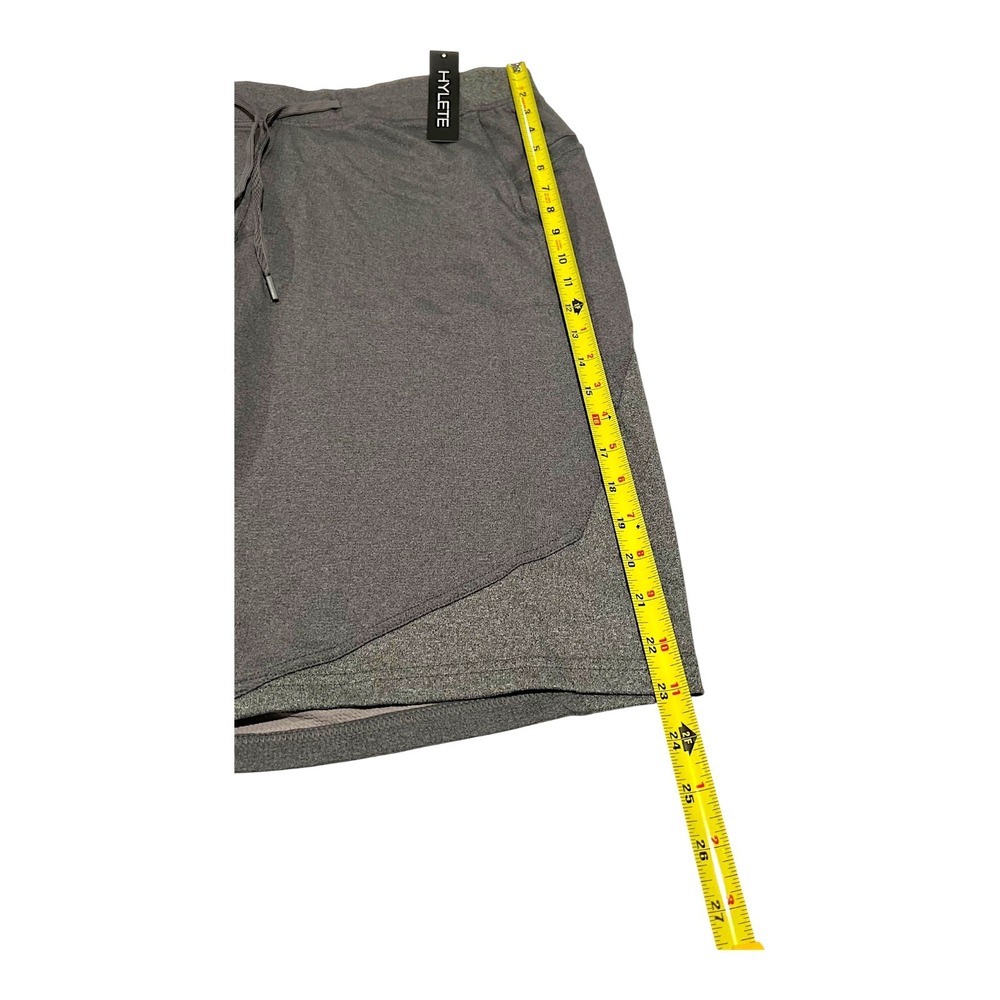 NWT Hylete Flexion II Men's XXL Heather Gray Athletic Training‎ Shorts - Picture 12 of 16